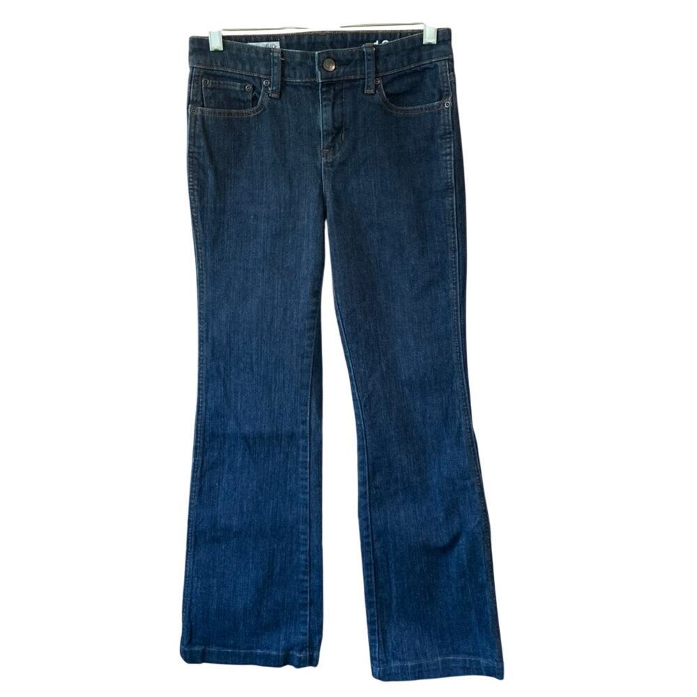GAP Dark Wash High Rise Flare Denim Jeans Size 25 / 0